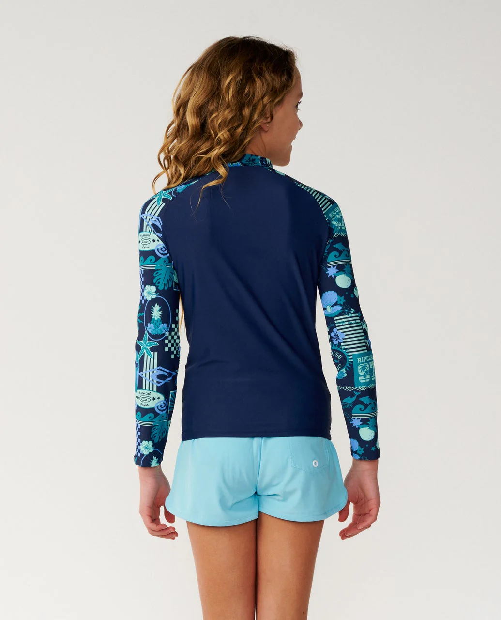Costa Del Sol Long Sleeve Rash Vest - Kids - Image 3