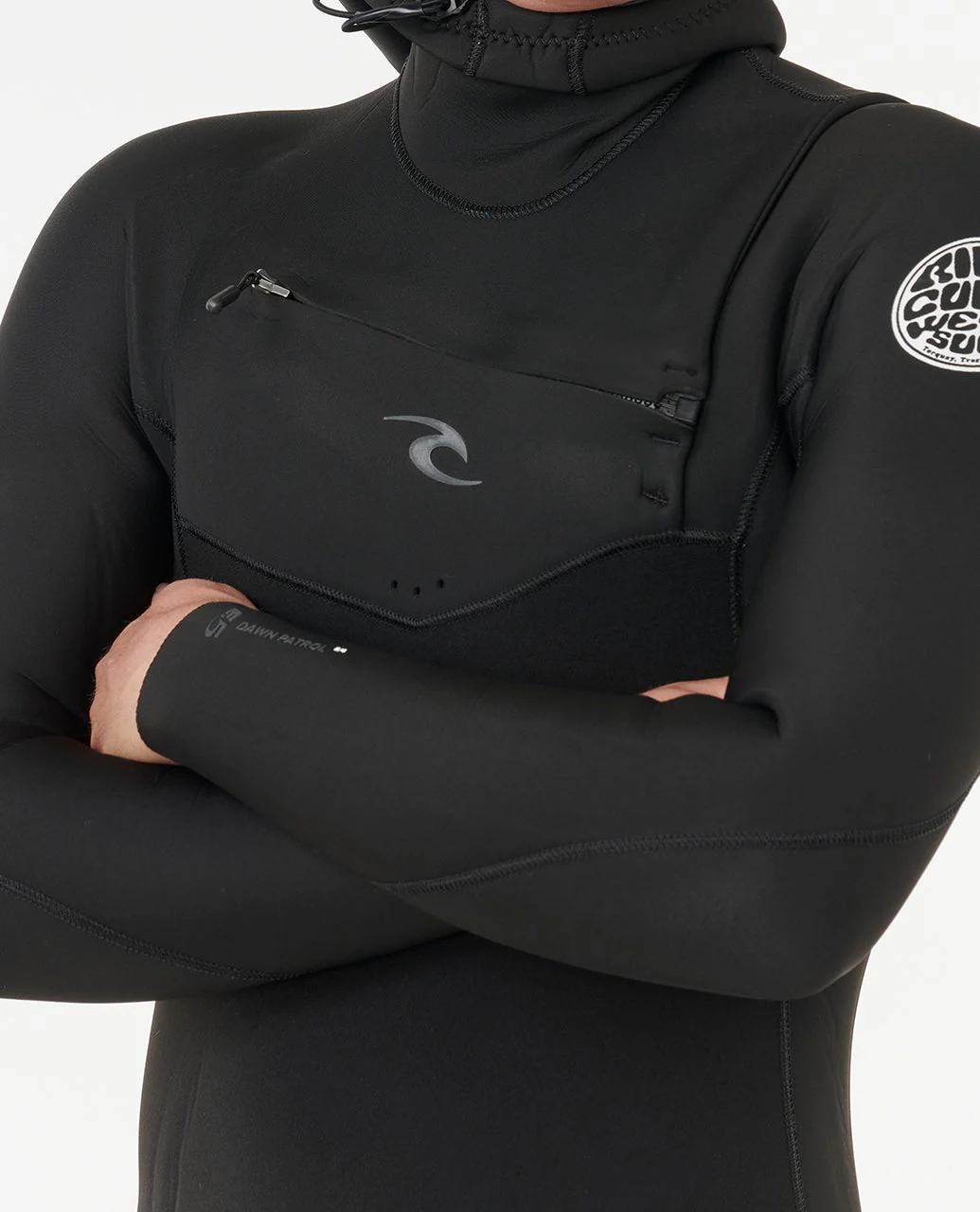 Dawn Patrol 5/4 Chest Zip with Hood Fullsuit Wetsuit - Image 4