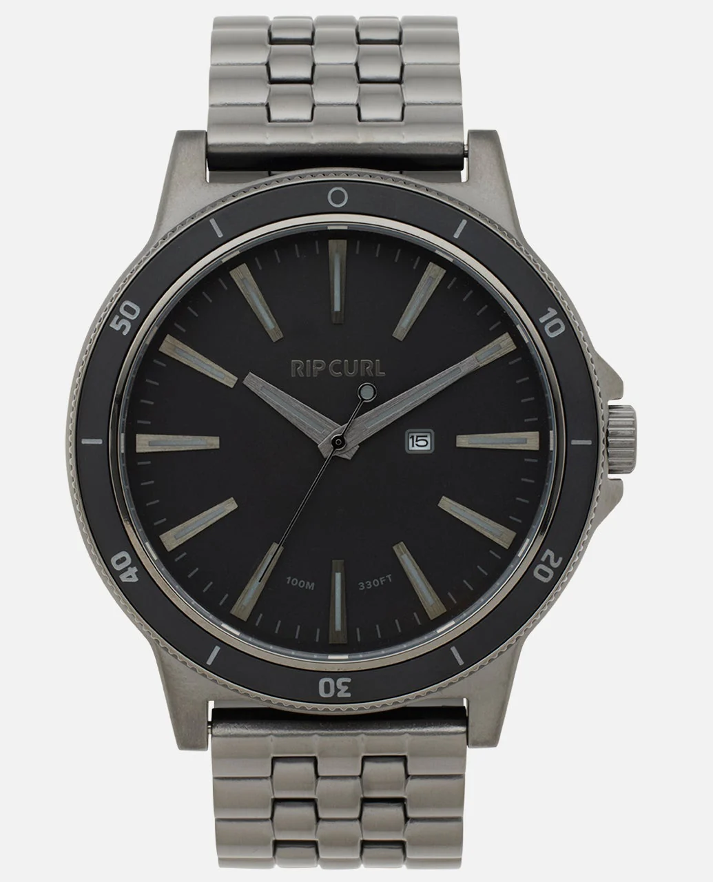 Daze Xl Stainless Steel Plated Watch