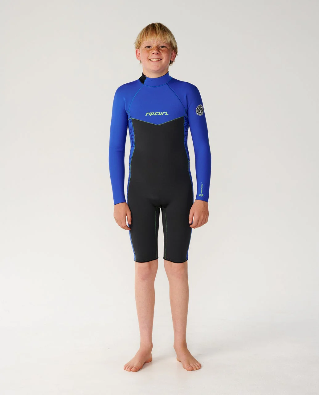Kids Dawn Patrol Long Sleeve 2mm Back Zip Spring Suit Wetsuit