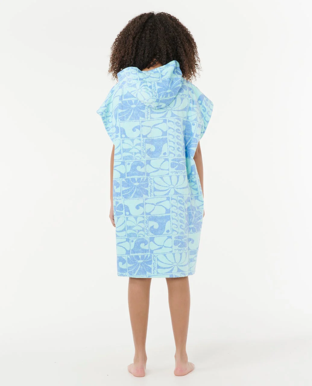 Mixed Cotton Hooded Towel - Girls - Image 3