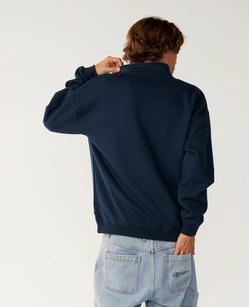 Pill Icon 1/4 Zip Crew - Image 3
