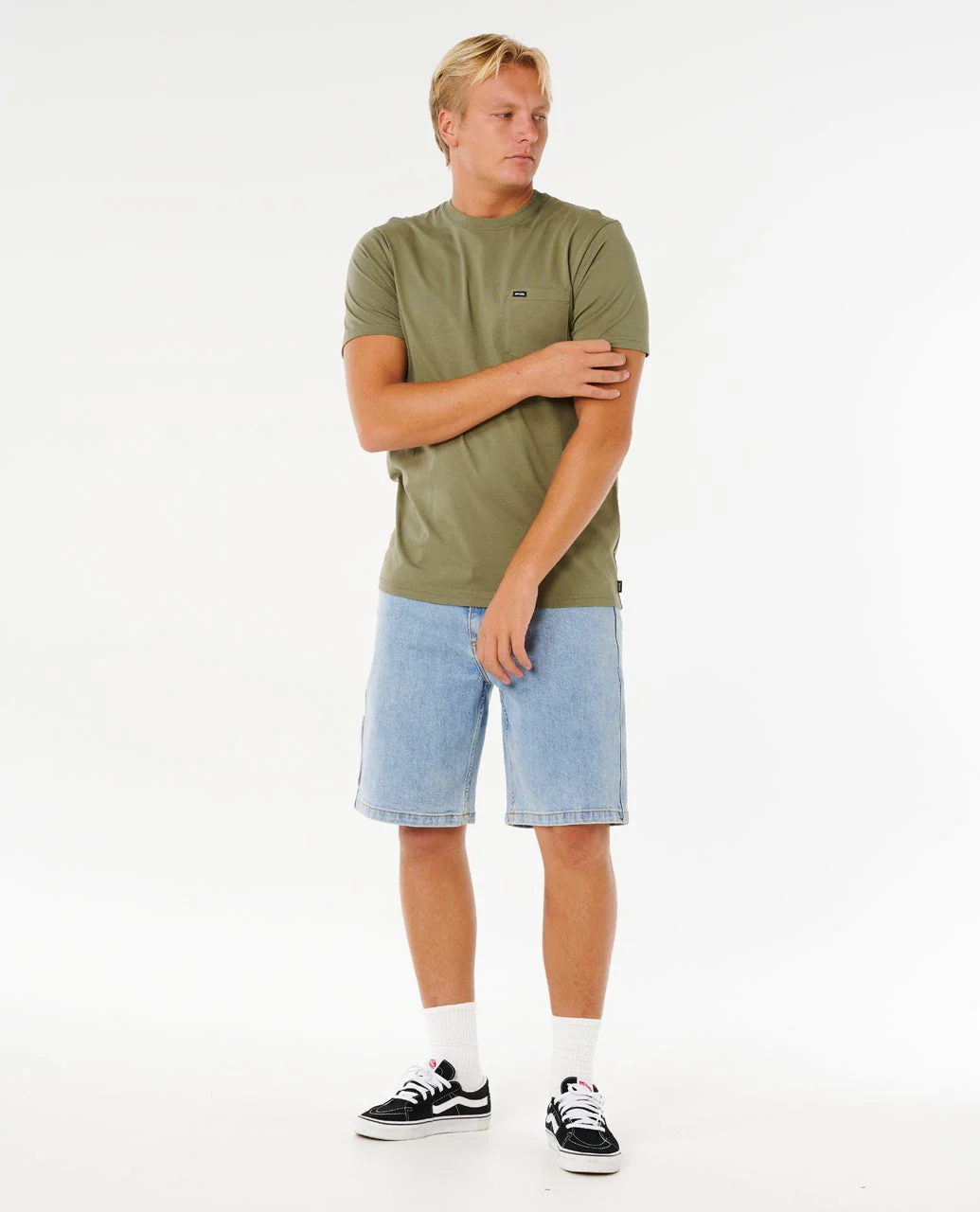 Plain Pocket Tee - Image 4