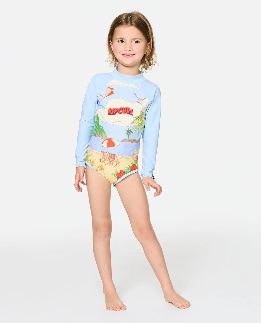 Road Trip Long Sleeve Surfsuit - Kids - Image 3