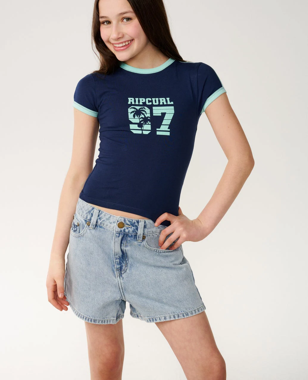 Surf 97 Fitted Tee - Kids - Image 5
